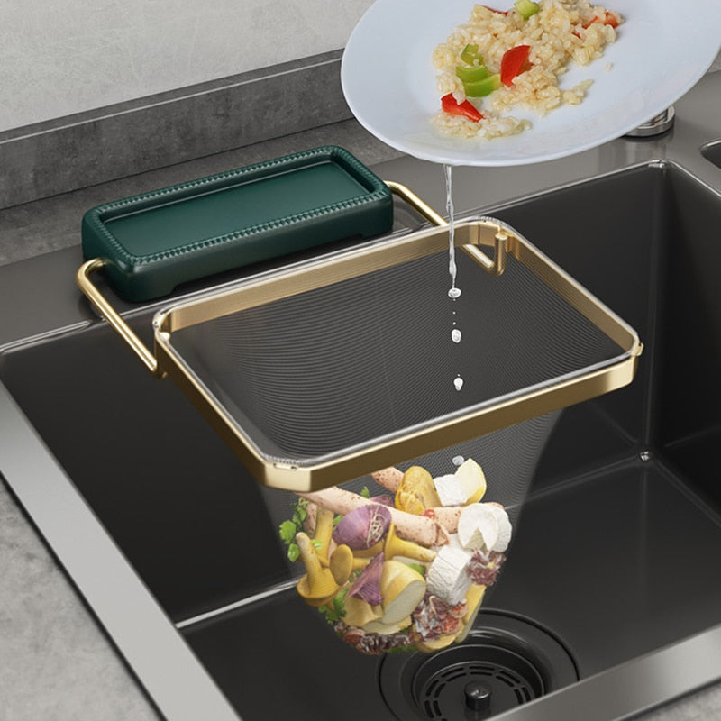 Filtro de alimentos, para evitar entupimentos em sua pia