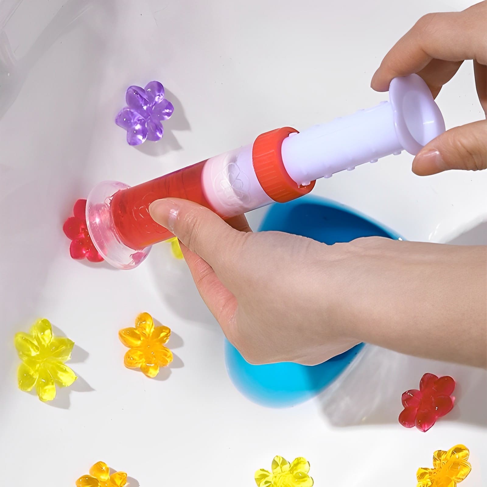 Gel adesivo para aromatizar o ambiente e evitar bactérias